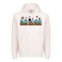 Pale Pink french bulldogs Premium Hoodie - Jasminsmagicworld