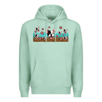 Seafoam french bulldogs Premium Hoodie - Jasminsmagicworld