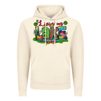 Vintage Artic living on lake time Vintage Hoodie - Zillion Design Studio