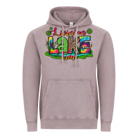 Vintage Zinc living on lake time Vintage Hoodie - Zillion Design Studio