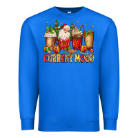 True Royal Christmas Santa coffee cups current mood Premium Sweatshirt - MaliasSmallBusiness