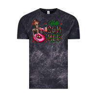 Cloud Black hello summer Vintage Tee - CowhideDigitalArt