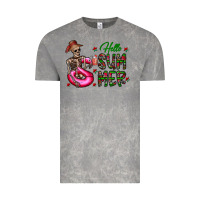 Cloud Rock hello summer Vintage Tee - CowhideDigitalArt