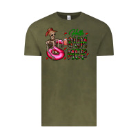 Vintage Olive hello summer Vintage Tee - CowhideDigitalArt
