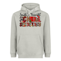 Moon Dust santa s favorite coffee school secretary Heavyweight Hoodie - MaliasSmallBusiness