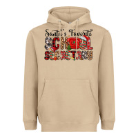 Mushroom santa s favorite coffee school secretary Heavyweight Hoodie - MaliasSmallBusiness