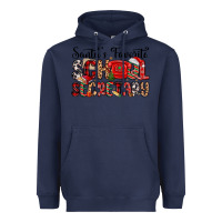 Navy santa s favorite coffee school secretary Heavyweight Hoodie - MaliasSmallBusiness