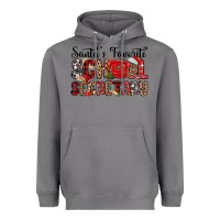 Storm santa s favorite coffee school secretary Heavyweight Hoodie - MaliasSmallBusiness