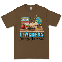 Cacao teachers change the world Premium Tee - BarkalooDesign