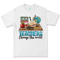 White teachers change the world Premium Tee - BarkalooDesign