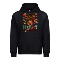 Merry Mama Afro Messy Bun Urban Hoodie | Teevron
