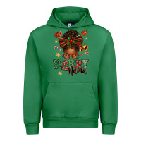 Emerald merry mama afro messy bun Urban Hoodie - texasbilliewilder