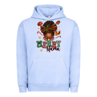Pigment Grape Ice merry mama afro messy bun Urban Hoodie - texasbilliewilder