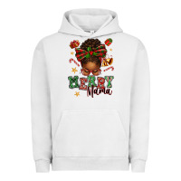 Pigment Lunar Rock merry mama afro messy bun Urban Hoodie - texasbilliewilder