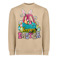 Mushroom Happy Easter toddler car Heavyweight Sweatshirt - OliviaCreatesArt