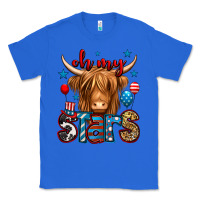 True Royal oh my stars 4th of july shaggy cow Classic Tee - Jasminsmagicworld