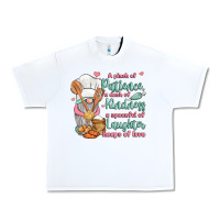 White a pinch of patience a dash of kindness a spoonful Urban Heavy Tee - JahusDesignShop