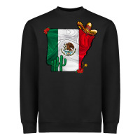 Black mexica oklahama Heavyweight Sweatshirt - CowhideDigitalArt