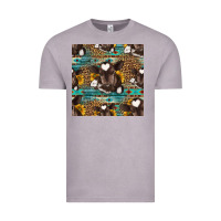 Vintage Zinc western baby calf seamless pattern Vintage Tee - HRA Design Shop