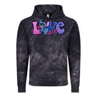 Cloud Black love stitch Vintage Hoodie - Zillion Design Studio