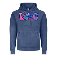 Vintage Denim love stitch Vintage Hoodie - Zillion Design Studio