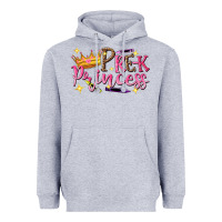 Heather Grey pre k princess Heavyweight Hoodie - NancyCooperArtShop
