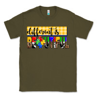 Army Green different is beautiful Classic Tee - AdoDesignShop