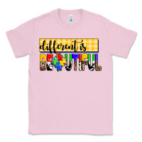 Bubblegum Pink different is beautiful Classic Tee - AdoDesignShop