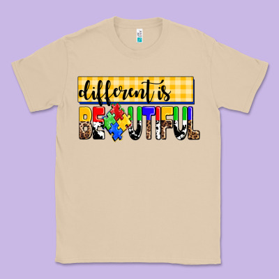 Different Is Beautiful Classic Tee Designed By Adodesignshop