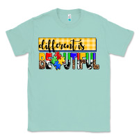 Seafoam different is beautiful Classic Tee - AdoDesignShop