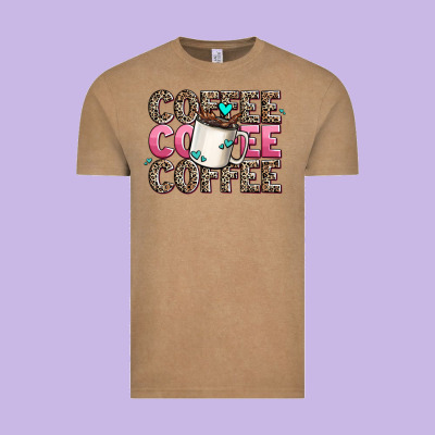 Coffee Coffee Coffee Vintage Tee Designed By Adodesignshop