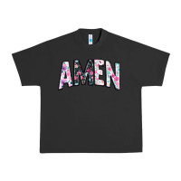 Pigment Black amen Urban Heavy Tee - JahusDesignShop