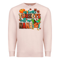 Pale Pink my favorite call me nana Premium Sweatshirt - MaliasSmallBusiness