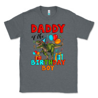 Charcoal Heather daddy of the birthday boy t rex Classic Tee - Artiststas