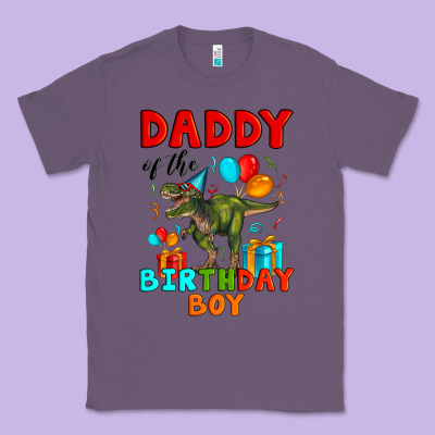 Daddy Of The Birthday Boy T Rex Classic Tee Designed By Artiststas