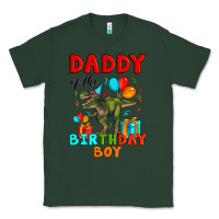 Sports Green daddy of the birthday boy t rex Classic Tee - Artiststas
