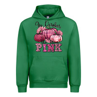Emerald in october we wear pink pumpkin Urban Hoodie - texasbilliewilder