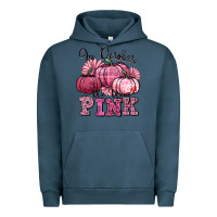 Pigment Midnight Navy in october we wear pink pumpkin Urban Hoodie - texasbilliewilder