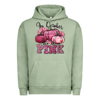 In October We Wear Pink Pumpkin Urban Hoodie | Teevron