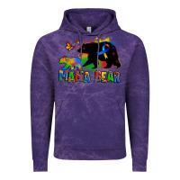 Cloud Purple mama bear autism Vintage Hoodie - Zillion Design Studio