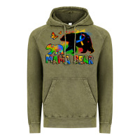 Vintage Olive mama bear autism Vintage Hoodie - Zillion Design Studio