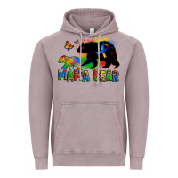Vintage Zinc mama bear autism Vintage Hoodie - Zillion Design Studio