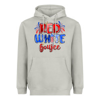 Moon Dust red white boujee Heavyweight Hoodie - MaliasSmallBusiness