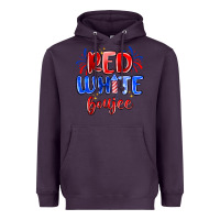 Plum red white boujee Heavyweight Hoodie - MaliasSmallBusiness