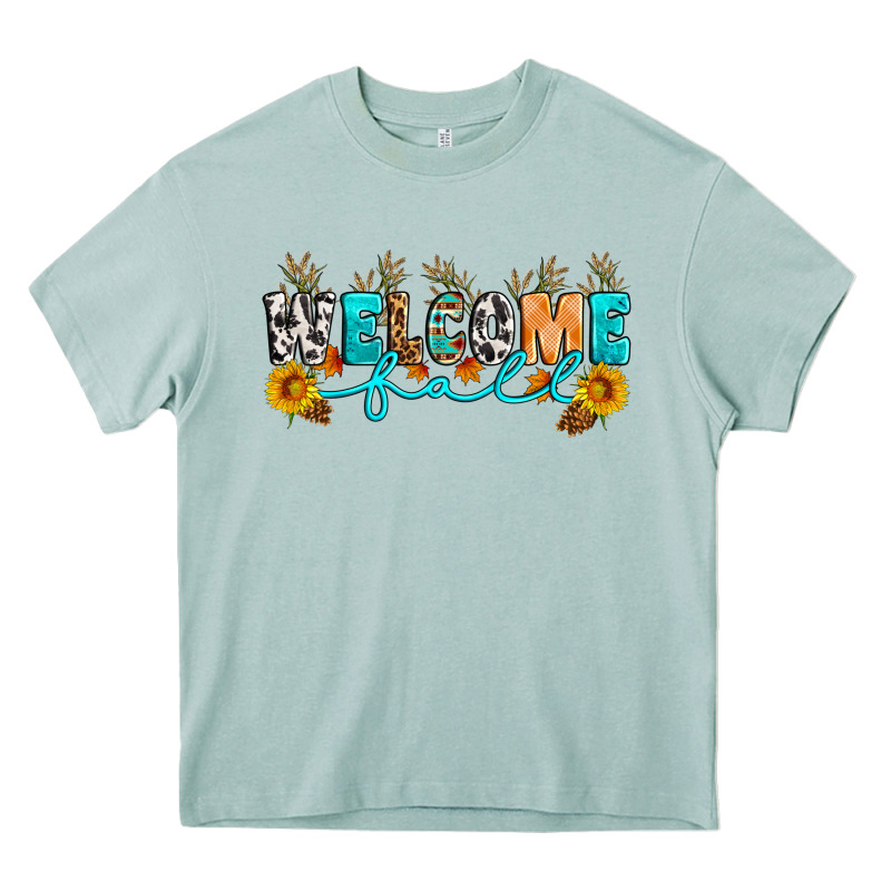 Welcome Fall Heavy Core Tee by Artiststas | Teevron