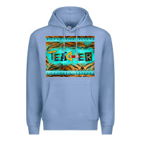 Colony Blue teacher mousepad Premium Hoodie - BarkalooDesign