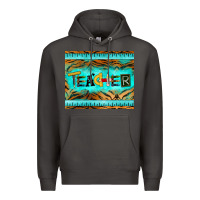 Smoke teacher mousepad Premium Hoodie - BarkalooDesign