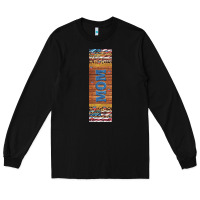 Black usa flag and mom penwraps 2 Long Sleeve Tee - Artiststas