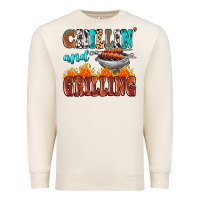 Sandshell chillin and grilling Premium Sweatshirt - MaliasSmallBusiness