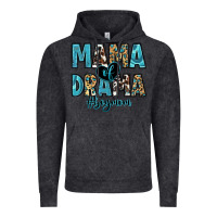 Vintage Black mama of drama boy mom Vintage Hoodie - Zillion Design Studio